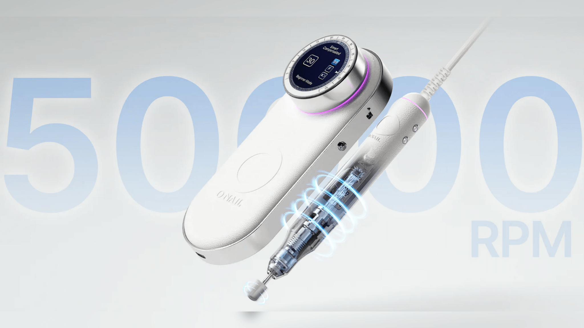 ONAIL No.1 Smart Nail Drill — 50000 RPM professional e-file