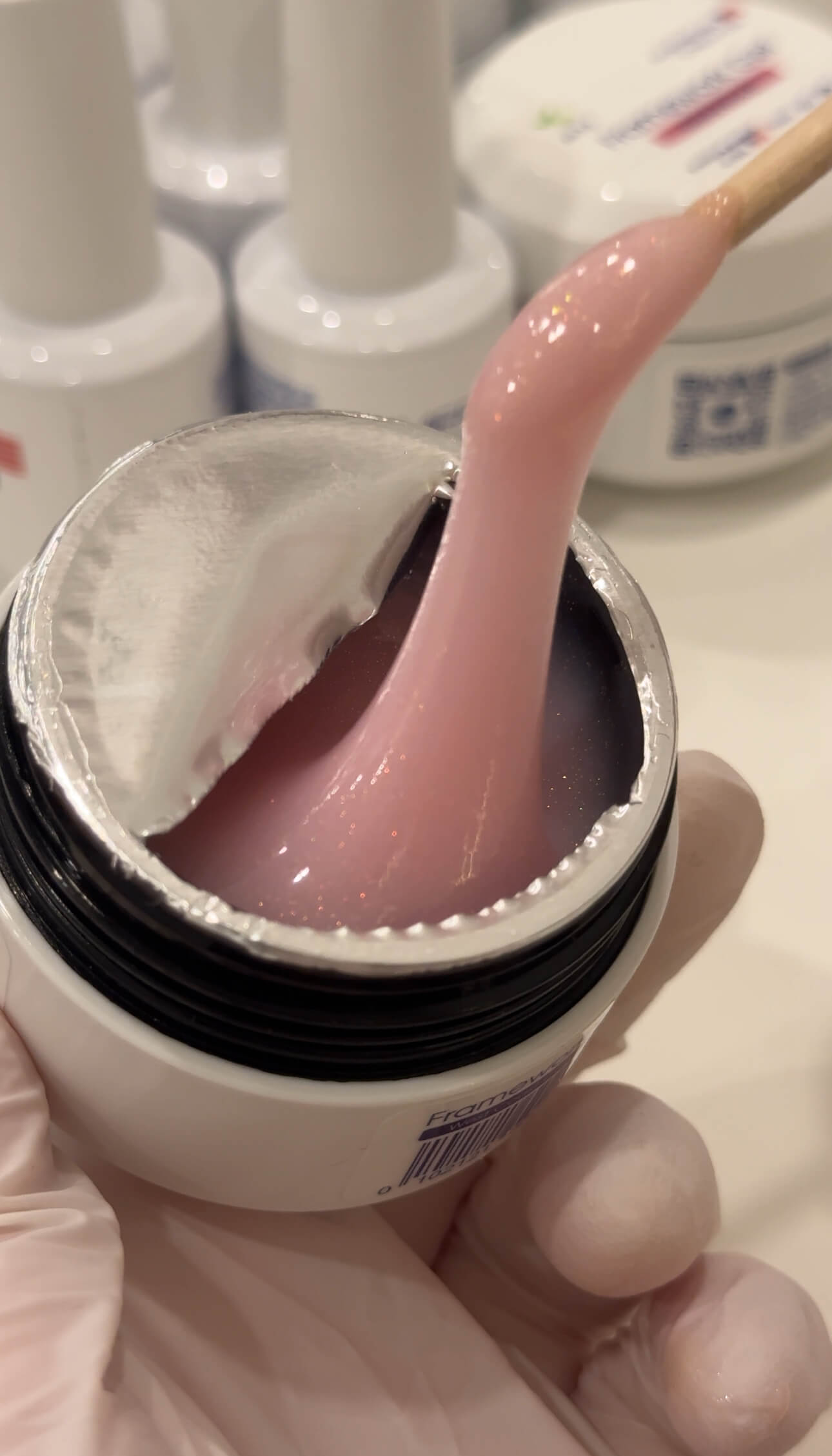 American Creator FrameWork Gel texture pink shade from West & East Coast Collection